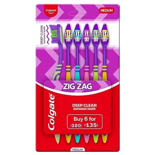 Colgate zigzag medium - zigzag,