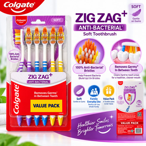 Colgate zig zag - colgate, zag+